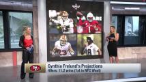 Cynthia Frelund's NFC West win total projections 'Schedule Release '24'