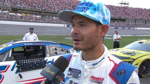 Larson collects second top five on a superspeedway