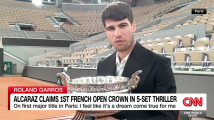 Carlos Alcaraz describes French Open victory as ‘a dream come true’