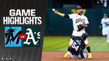 Marlins vs. Athletics Highlights