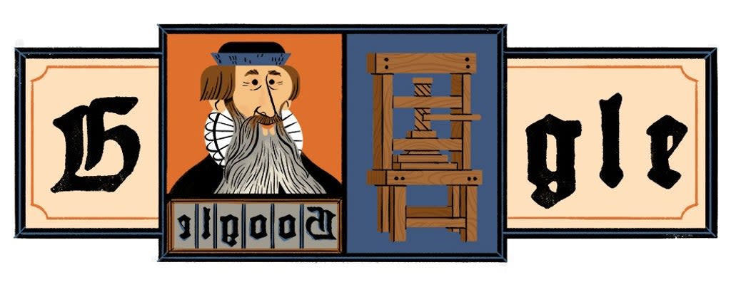 Johannes Gutenberg: Why is Google Doodle honouring him and ...