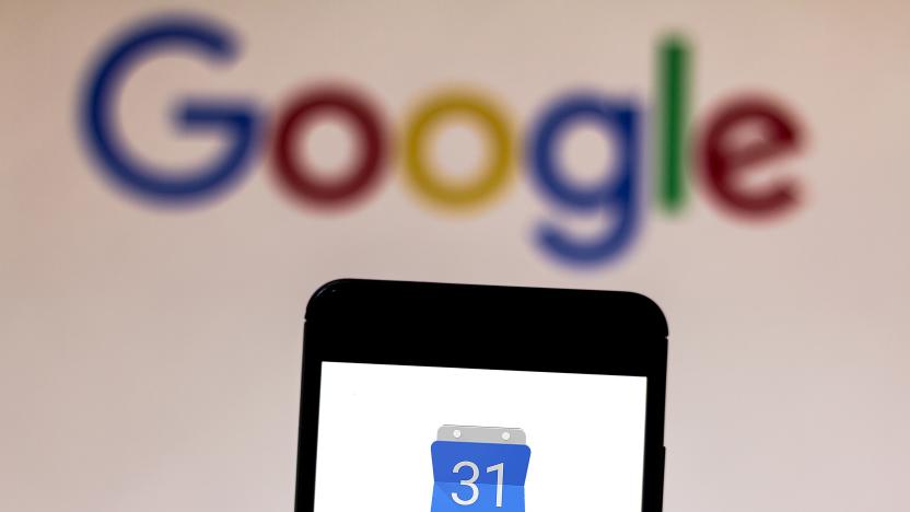 BRAZIL - 2019/06/11: In this photo illustration the Google Calendar logo is displayed on a smartphone. (Photo Illustration by Rafael Henrique/SOPA Images/LightRocket via Getty Images)