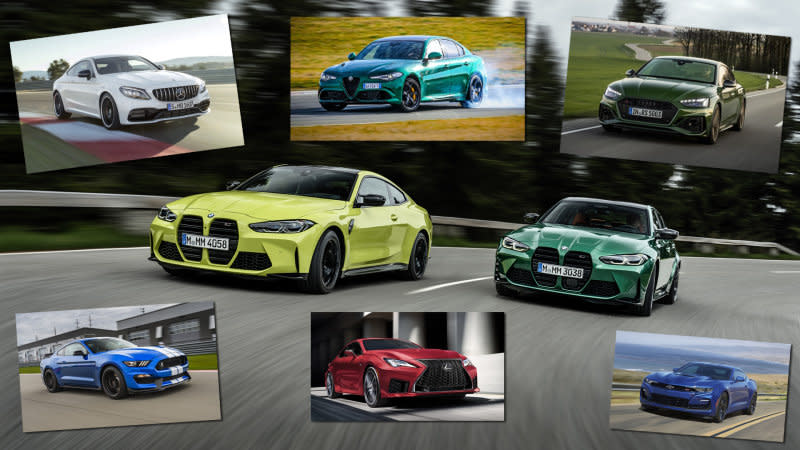 2021 Bmw M3 And M4 Vs All The High Powered Sport Sedans And Coupes