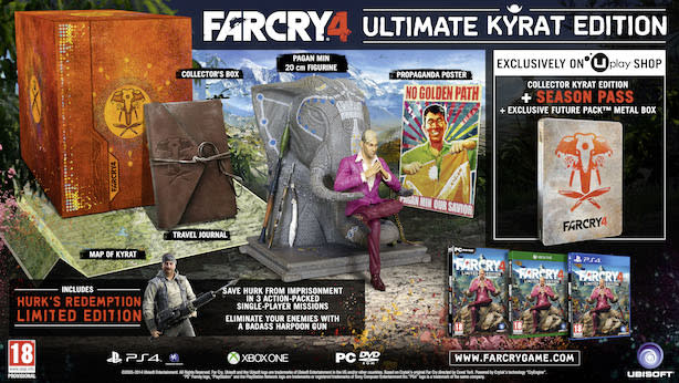 Hunt Down Far Cry 4 S Ultimate Kyrat Edition In Emea Territories Engadget