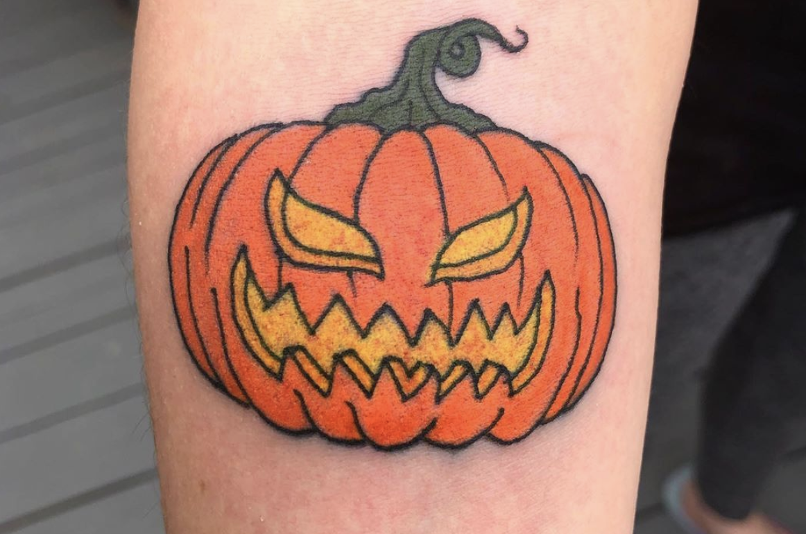 25 Halloween Tattoos That Show Your Love For The Spooky Season Is Year Long