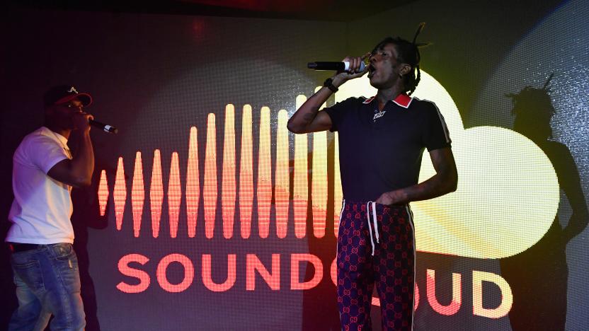 NEW YORK, NY - DECEMBER 13:  Lil Wop performs on stage as SoundCloud celebrates What's New, Now and Next in Music at The Good Room on December 13, 2017 in New York City.  (Photo by Slaven Vlasic/Getty Images for SoundCloud)