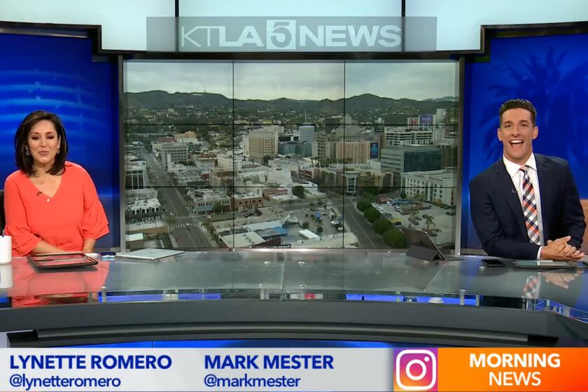 KTLA anchor Mark Mester fired after on-air outburst over Lynette Romero's depart..