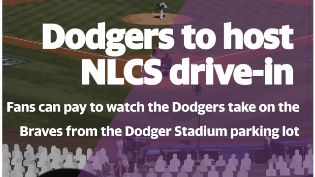 Dodgers to host drive-in viewing parties for NLCS