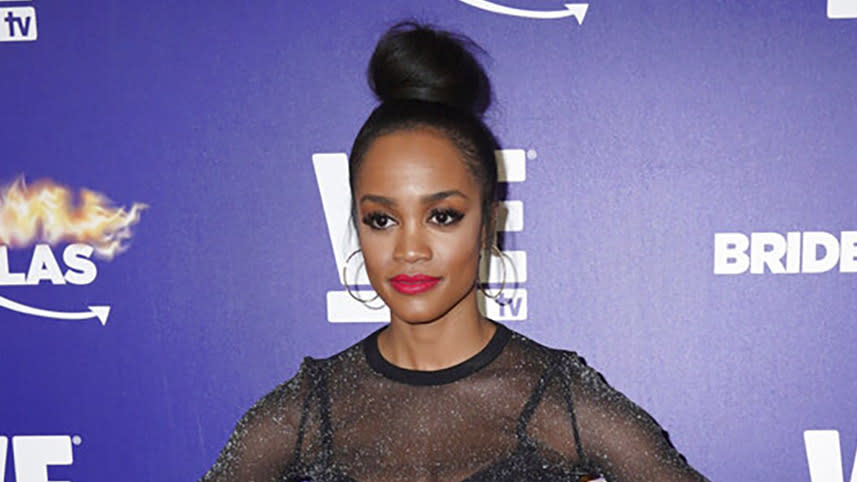 Former ‘Bachelorette’ Rachel Lindsay says the franchise shouldn’t shoot until the Chris Harrison controversy is resolved