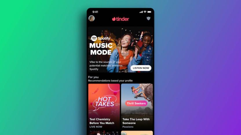 Tinder's 'Music Mode' plays song Anthems directly from your profile