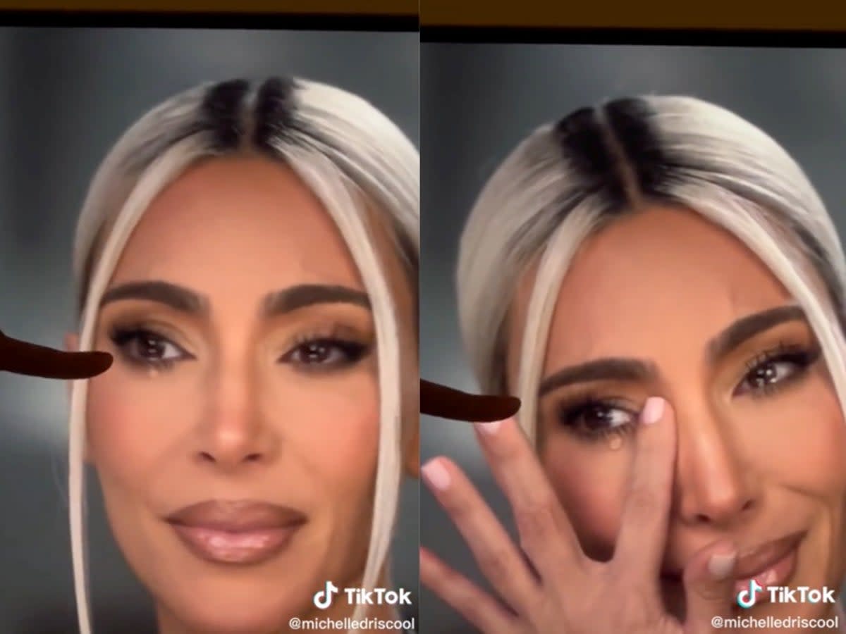 Fans question whether Kim Kardashian’s tear was CGI in new The Kardashians episode