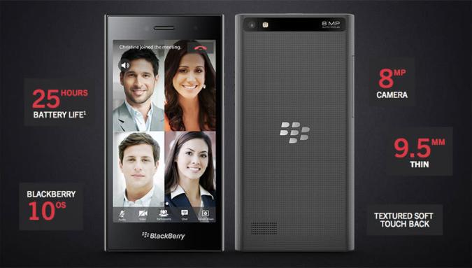BlackBerry aims at young professionals with the low-cost Leap