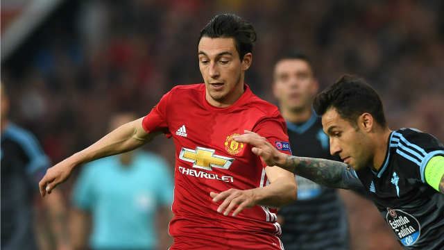 Matteo Darmian Manchester United Europa League 2016-17