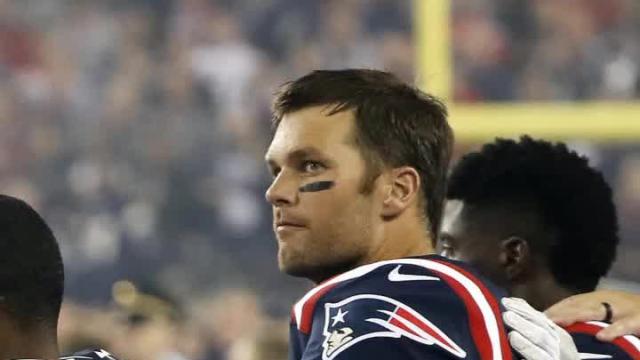 Tom Brady takes a small stand on kneeling during anthem