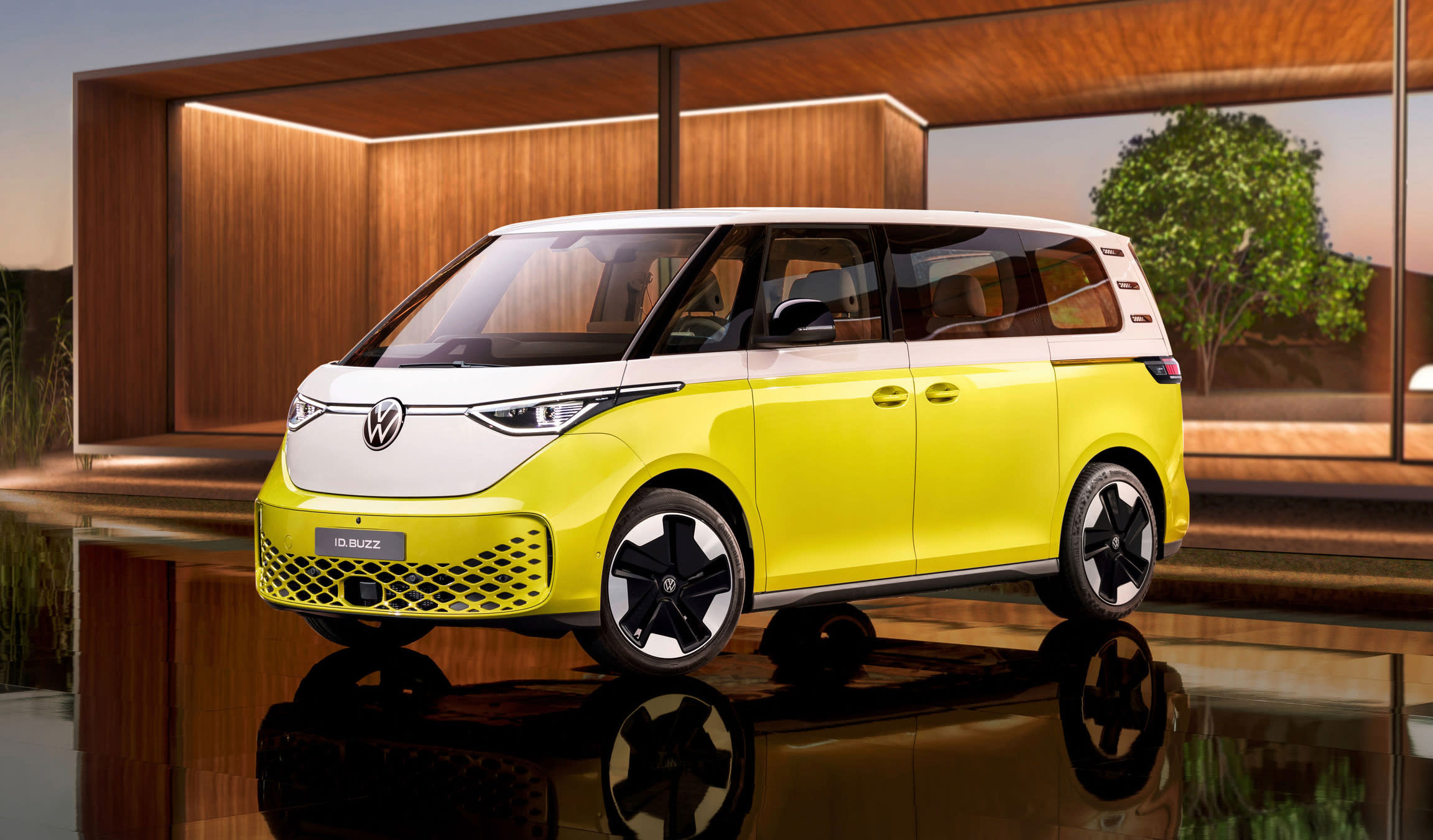 Volkswagen officially unveils its ID.Buzz EV, the hippie bus reborn  Engadget