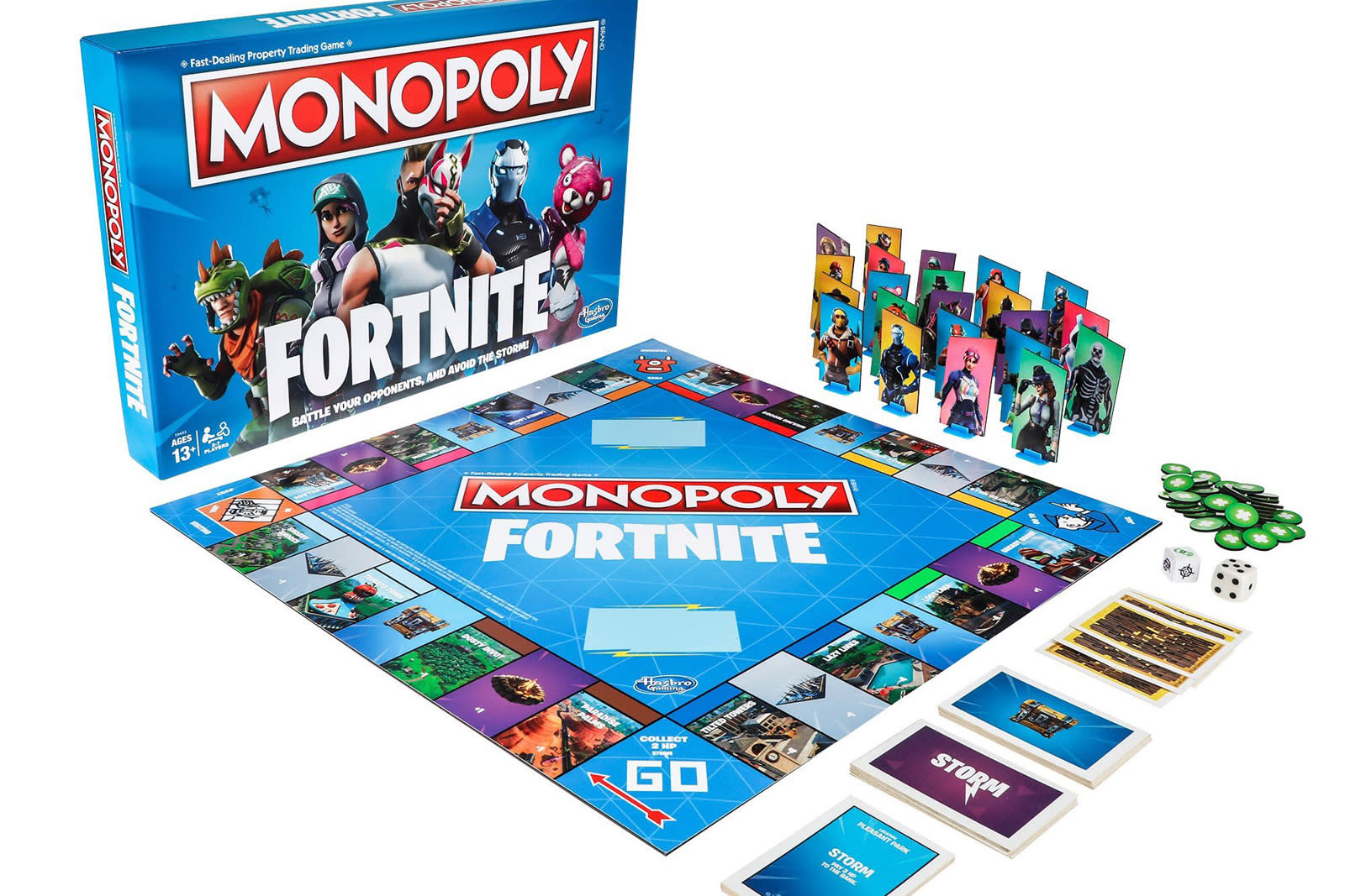 In Fortnite Monopoly Tilted Towers Is The New Boardwalk Engadget