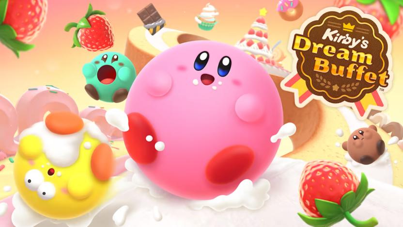 Due out sometime later this summer, Kirby's Dream Buffet is a four-player party game that looks like a mash-up between Fall Guys and Nintendo's Mario Party franchise. 