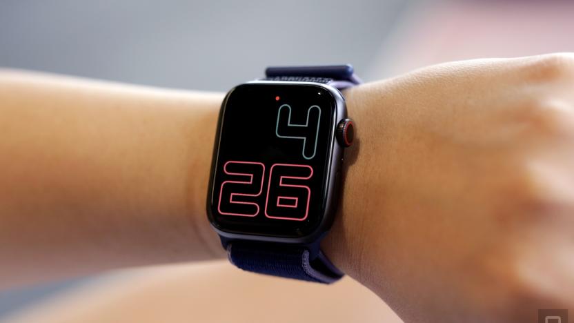 Apple Watch Series 5 smartwatch.