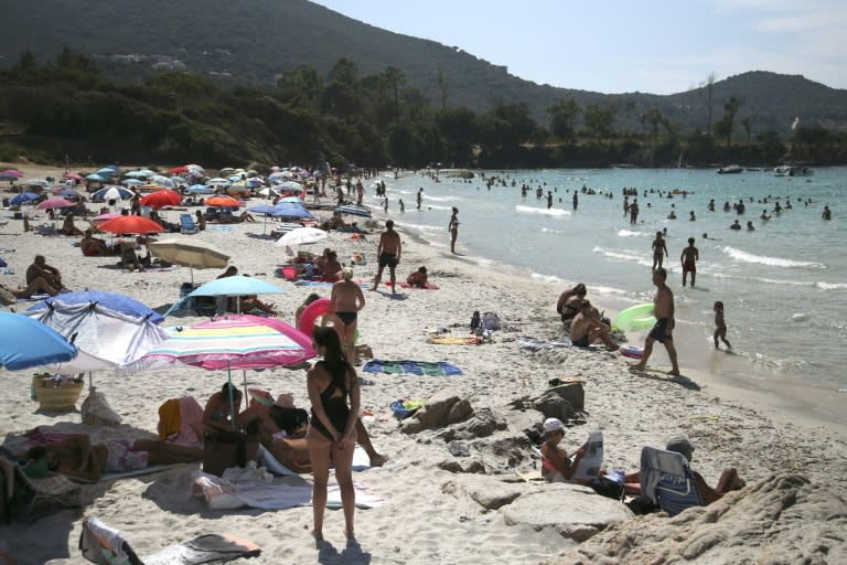 Candid Topless Beach Group - French minister defends 'precious' topless rights after sunbathers warned