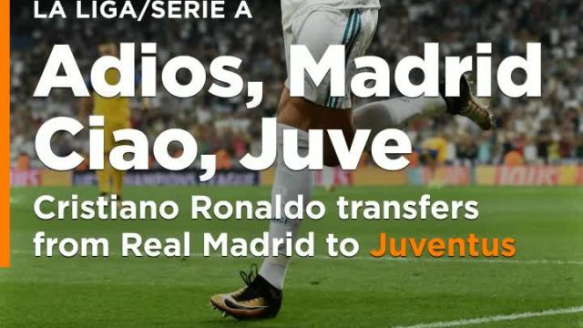 Cristiano Ronaldo's move from Real Madrid to Juventus is a done deal