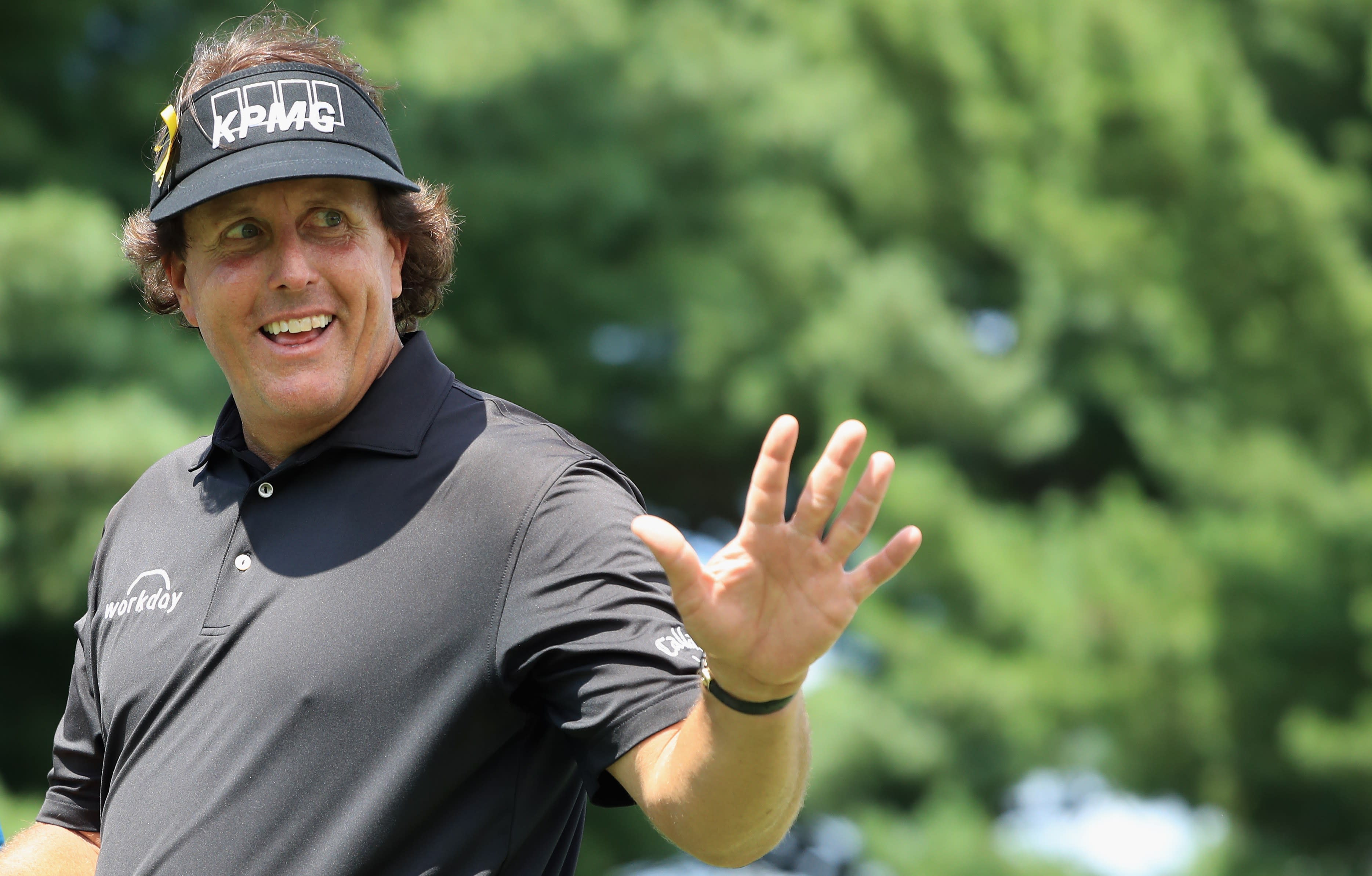 Phil Mickelson's kids are terrified of what he's going to do on Twitter