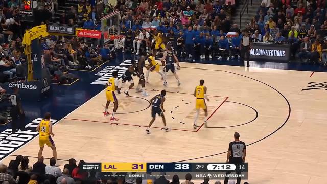 Damian Jones with a dunk vs the Denver Nuggets