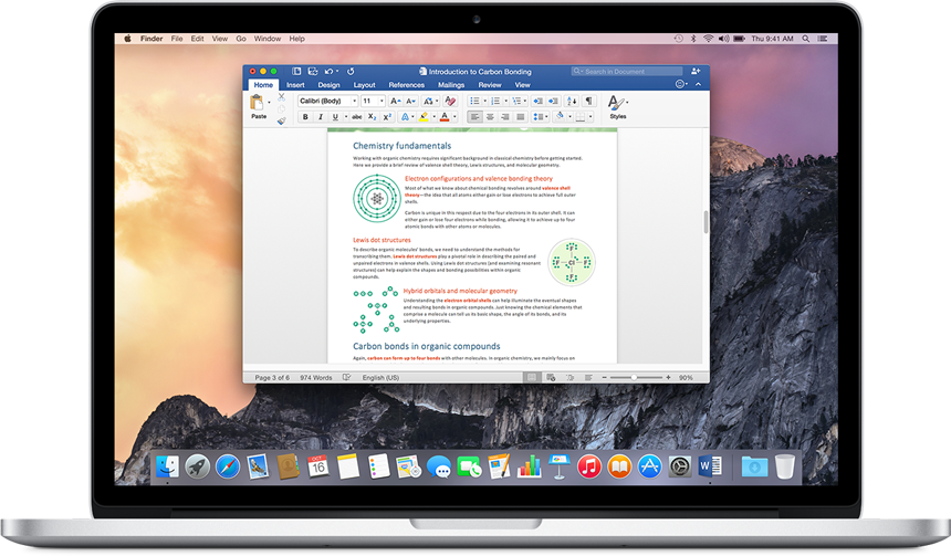 get updated version of word for mac