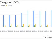 SunCoke Energy Inc (SXC) Reports Full-Year 2023 Results and Issues 2024 Guidance