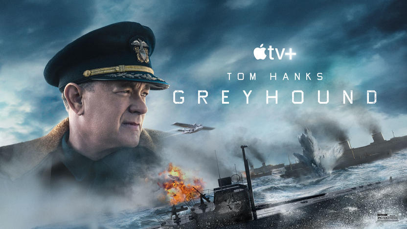 Apple TV + Tom hanks in greyhound on July 10th