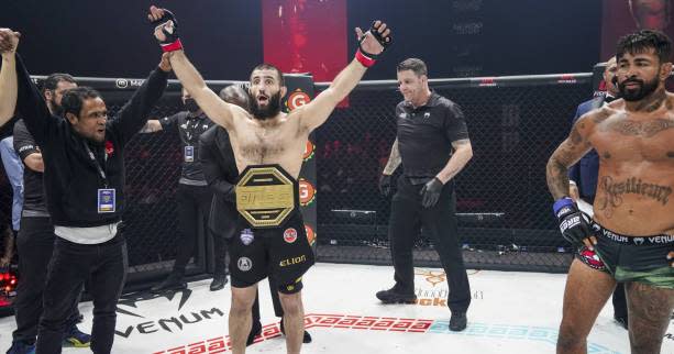 The Ares 3 evening in pictures: the coronation of Abdoul Abdouraguimov at welterweight