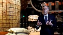 Starbucks' departing chairman backs China prospects, hints at Jack Ma tie-up