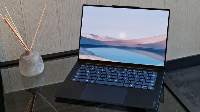 The Yoga Slim 7x is an all-new system from Lenovo featuring a Qualcomm Snapdragon X Elite chip and support for Microsoft's new Copilot+ AI features.