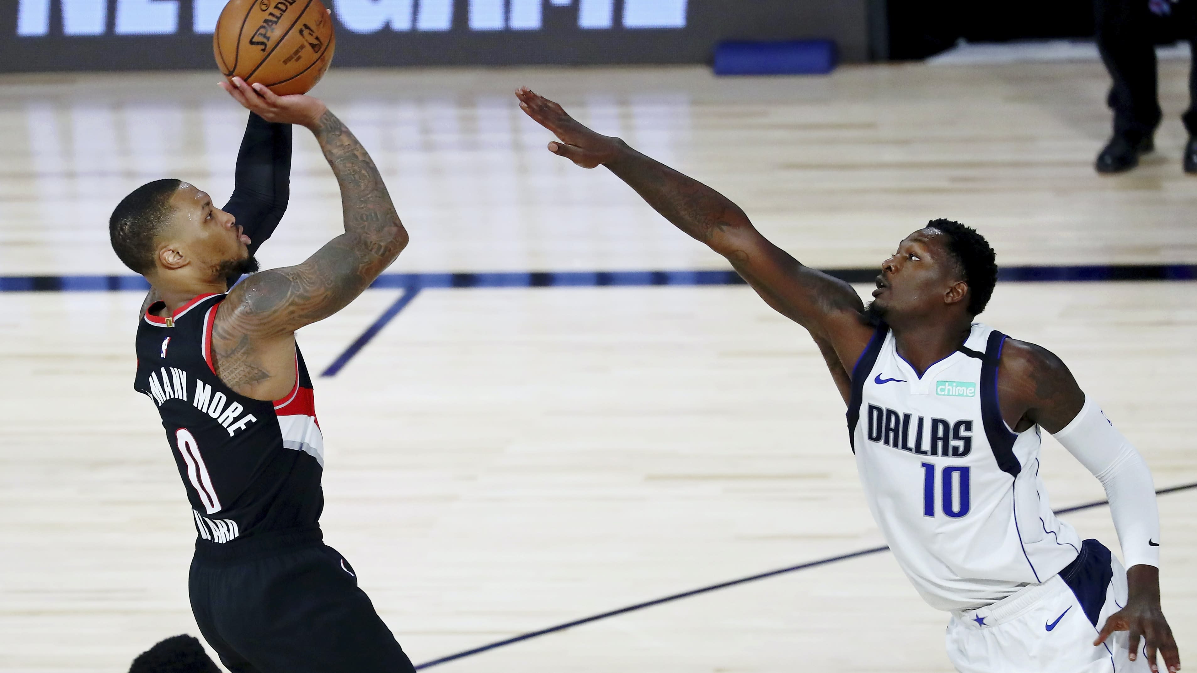 Damian Lillard Explodes As Portland Close On Play Offs With Victory Over Dallas