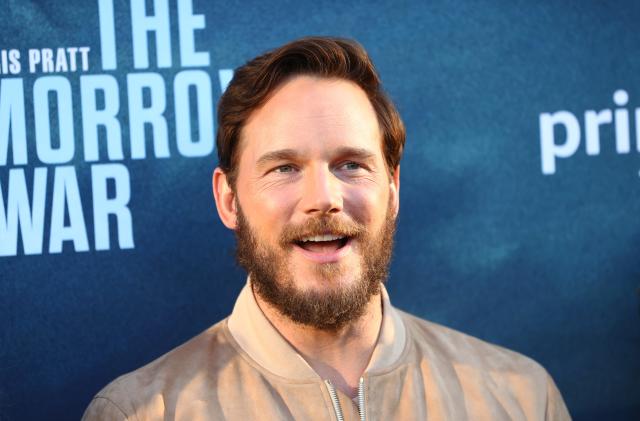 LOS ANGELES, CALIFORNIA - JUNE 30: Chris Pratt attends the premiere of Amazon's "The Tomorrow War" at Banc of California Stadium on June 30, 2021 in Los Angeles, California. (Photo by Matt Winkelmeyer/Getty Images)