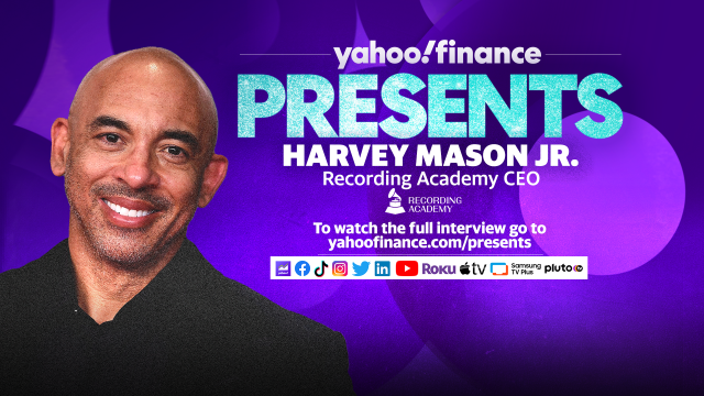 Yahoo Finance Presents: Harvey Mason Jr., Recording Academy CEO