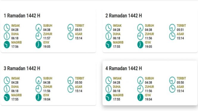 Jadwal Imsak Dan Buka Puasa Wilayah Dki Dan Sekitarnya Hari Ini