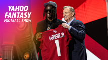 Dynasty ranking the 'big 3' rookie WRs: Rome Odunze or Malik Nabers at No. 2? | Yahoo Fantasy Football Show