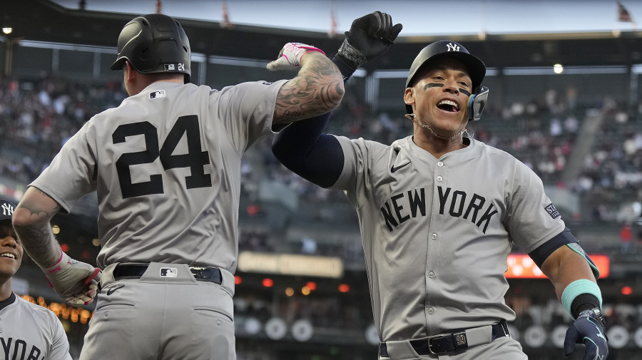 Yahoo Sports - The Yankees slugger was struggling massively in April. He now leads MLB in home
