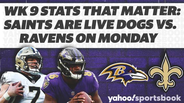 Betting: Saints are live dogs vs. Ravens on Monday