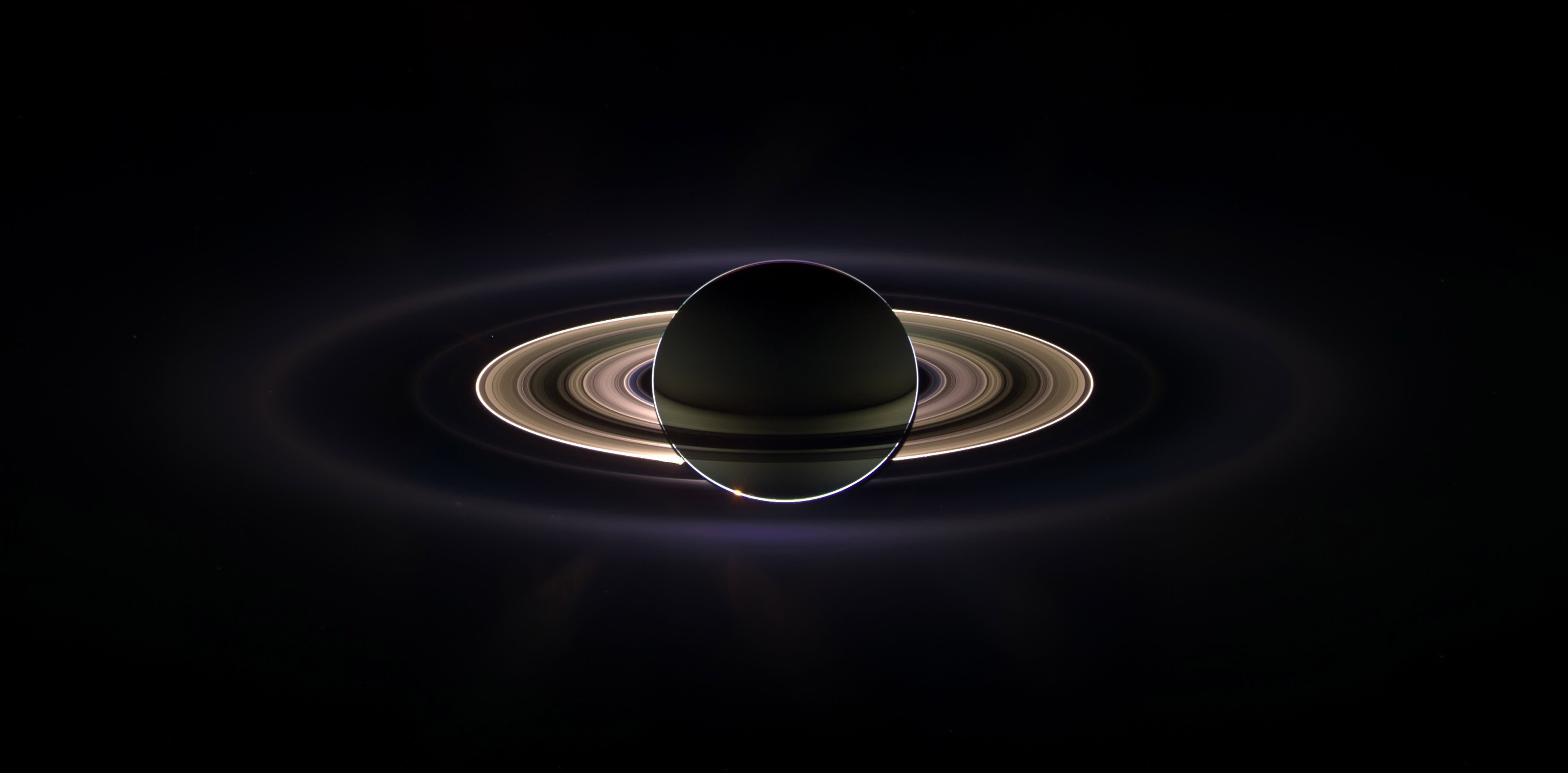 NASA released new photos of Saturn’s rings, and they are *seriously