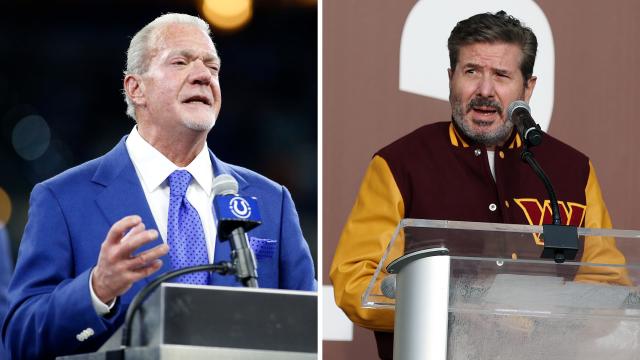 Should Jim Irsay be the one calling out Daniel Snyder? | You Pod to Win the Game