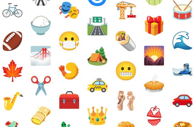 Android 12 emoji selection