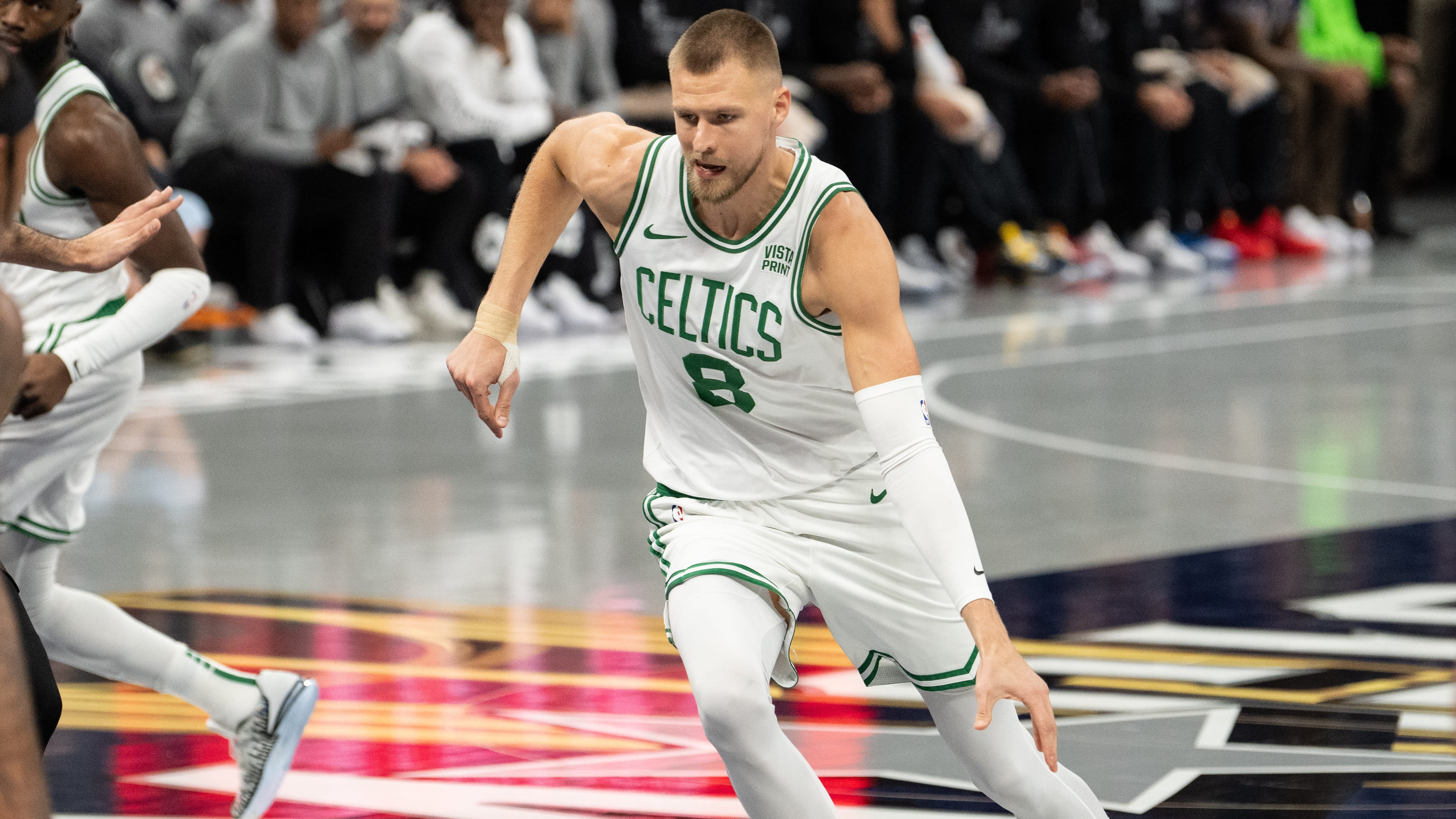 Celtics' Mazzulla gives update on Porzingis' calf injury