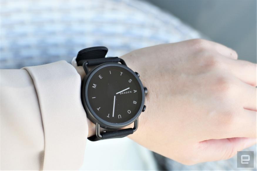 Skagen's Falster Wear OS watch put on bulk | Engadget