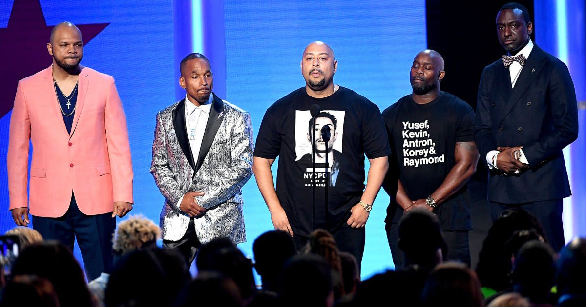 The Central Park Five Receive Standing Ovation at 2019 BET ...