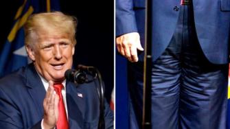 Did Donald Trump Wear His Pants Backwards? Kris Kross Memes Have Already Begun