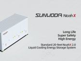 Sunwoda Energy Unveils 4.17MWh/5MWh Liquid Cooling BESS NoahX 2.0 at RE+2023