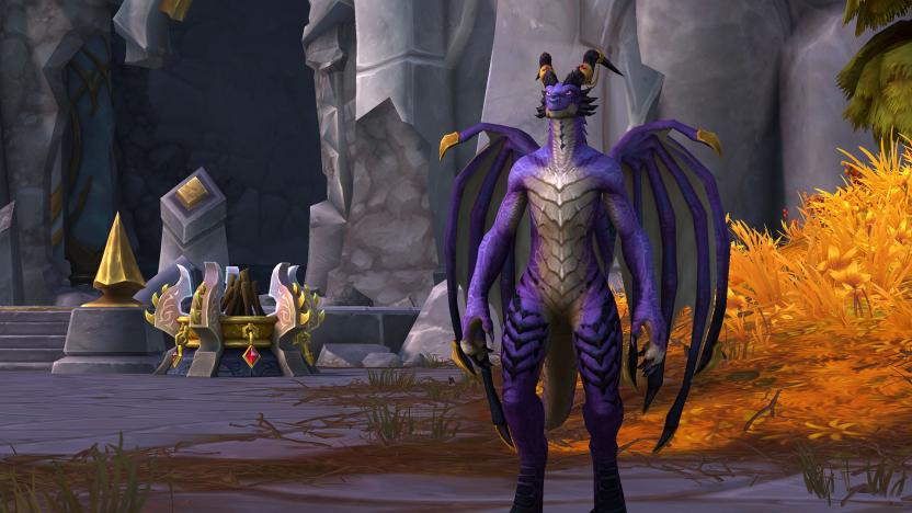 Character creator in 'World of Warcraft: Dragonflight'