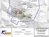 Mako Mining Intersects 51.78 g/t Au over 3.9 m (Estimated True Width) at Las Conchitas, 62 m from Surface, Outside of Current Mineral Resource Estimate