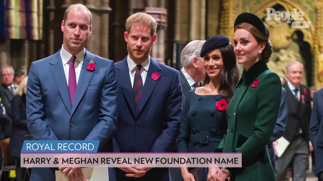 Meghan Markle And Prince Harry’s New Foundation Name